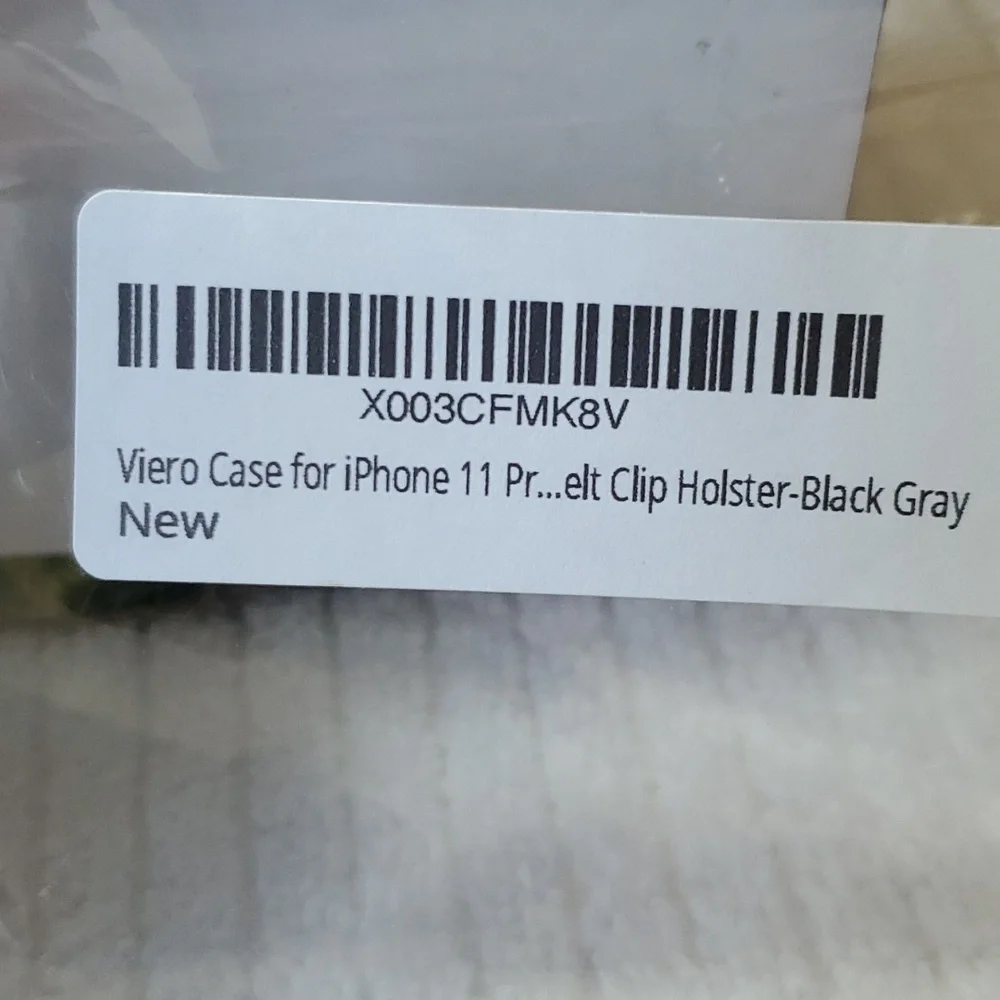 VIERO CASE FOR IPHONE 11 PRO. BELT CLIP HOLSTER